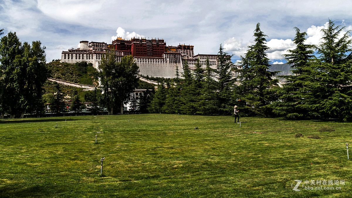 #佳能月赛-城市光影#新藏线骑游随拍——布达拉宫