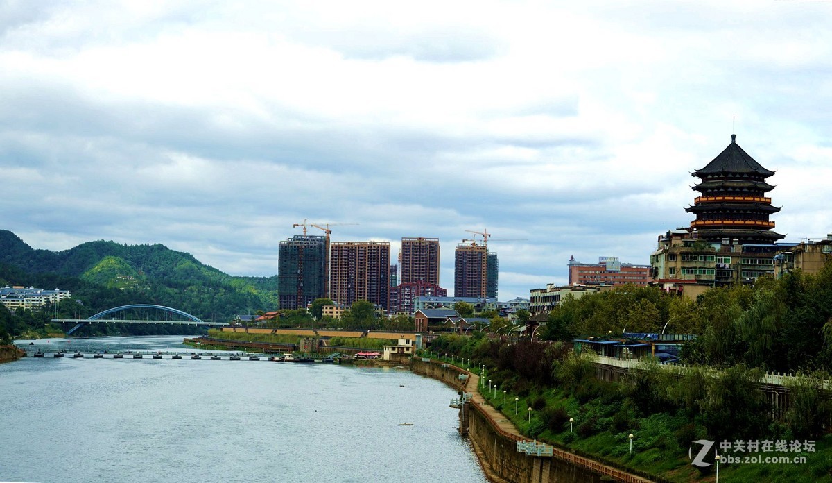 昌江河一一景德镇母亲河从千年瓷都市区穿流而过