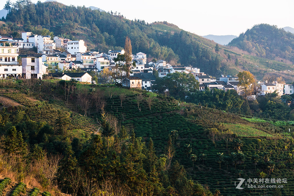 皖南坡山村之夕阳2015.11.26.