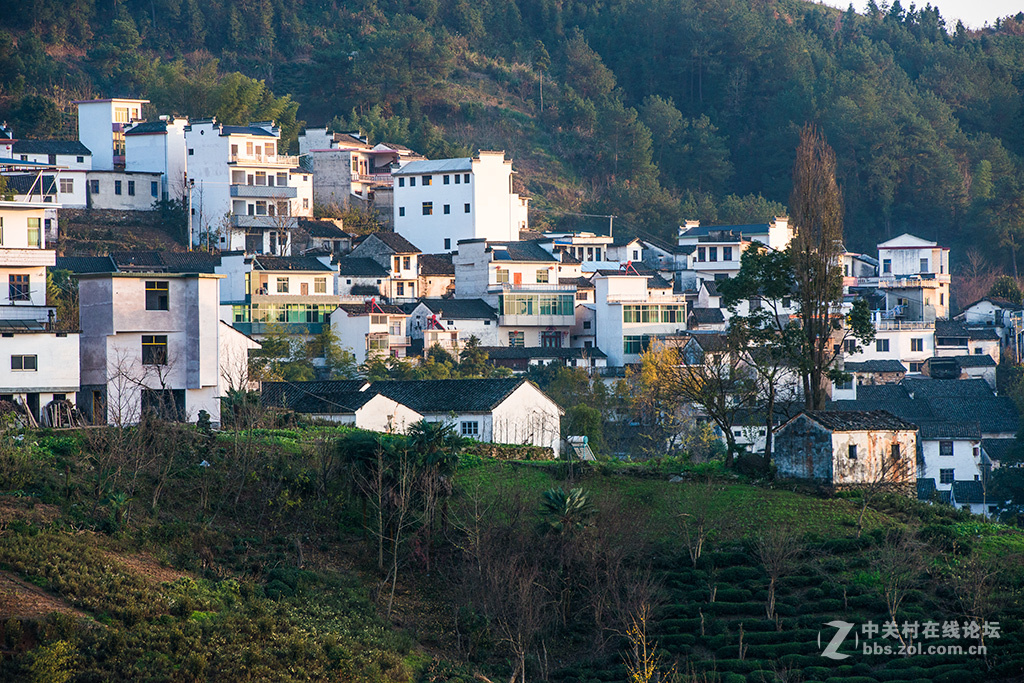 皖南坡山村之夕阳2015.11.26.