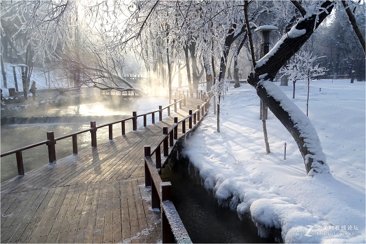 【 乌鲁木齐的冬天 （2016-2017） 】（11） ——水磨沟，蒸腾的雪景