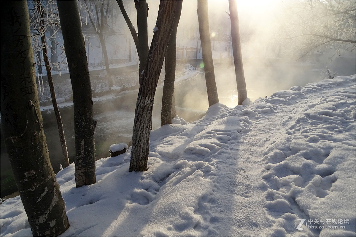 【 乌鲁木齐的冬天 （2016-2017） 】（11） ——水磨沟，蒸腾的雪景