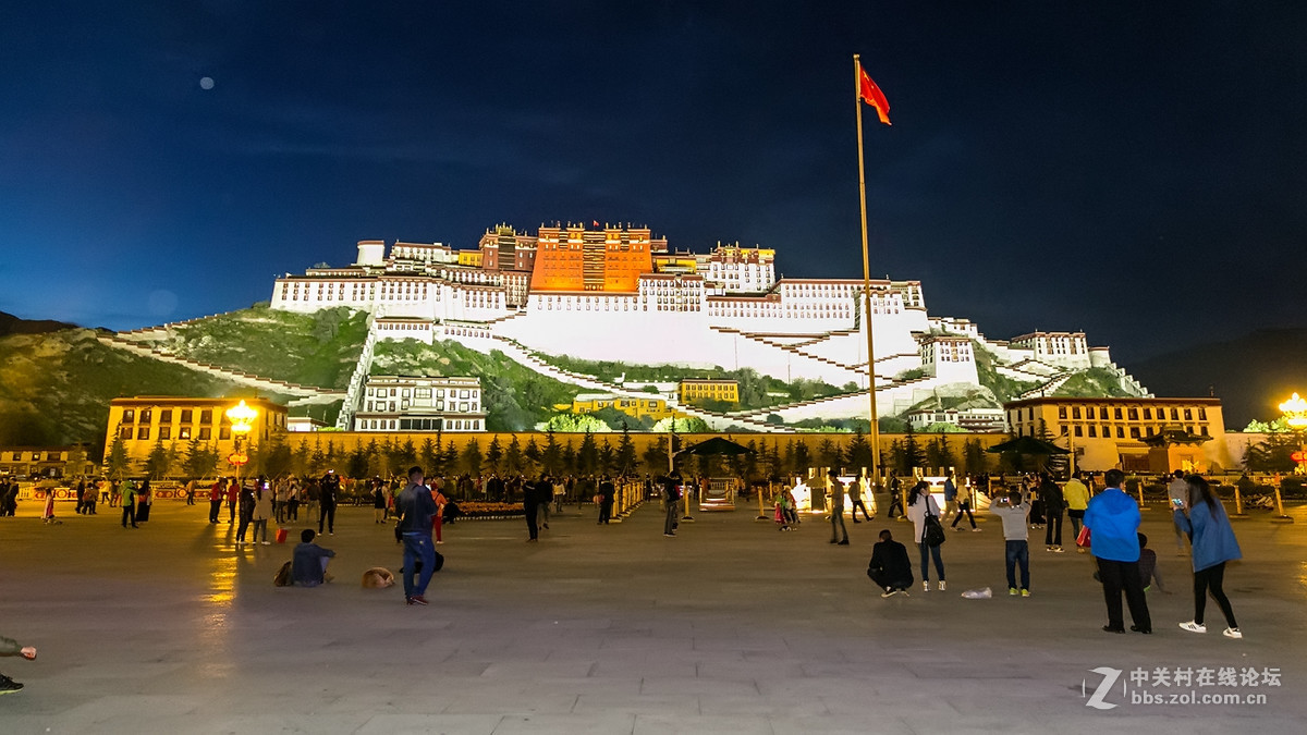 #佳能月赛-城市光影#新藏线骑游随拍——布达拉宫