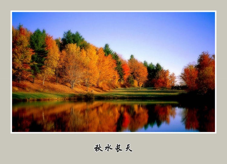 #佳能月赛-秋高气爽#秋水长天