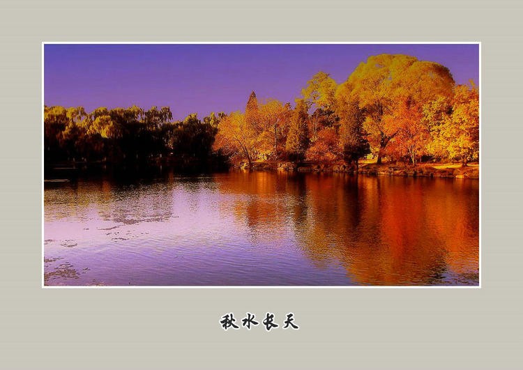 #佳能月赛-秋高气爽#秋水长天