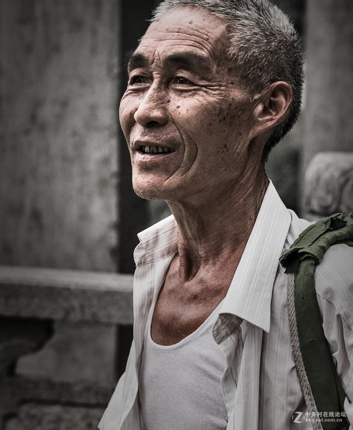 【如影人像】老人-中关村在线摄影论坛