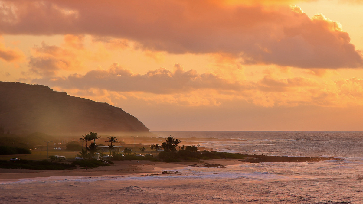 #佳能月赛-人间四月天#在那个浪漫的季节，去了夏威夷……