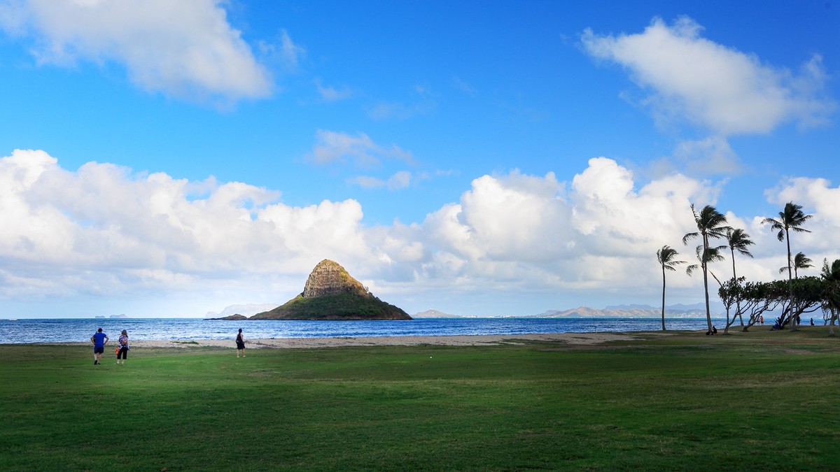 #佳能月赛-人间四月天#在那个浪漫的季节，去了夏威夷……
