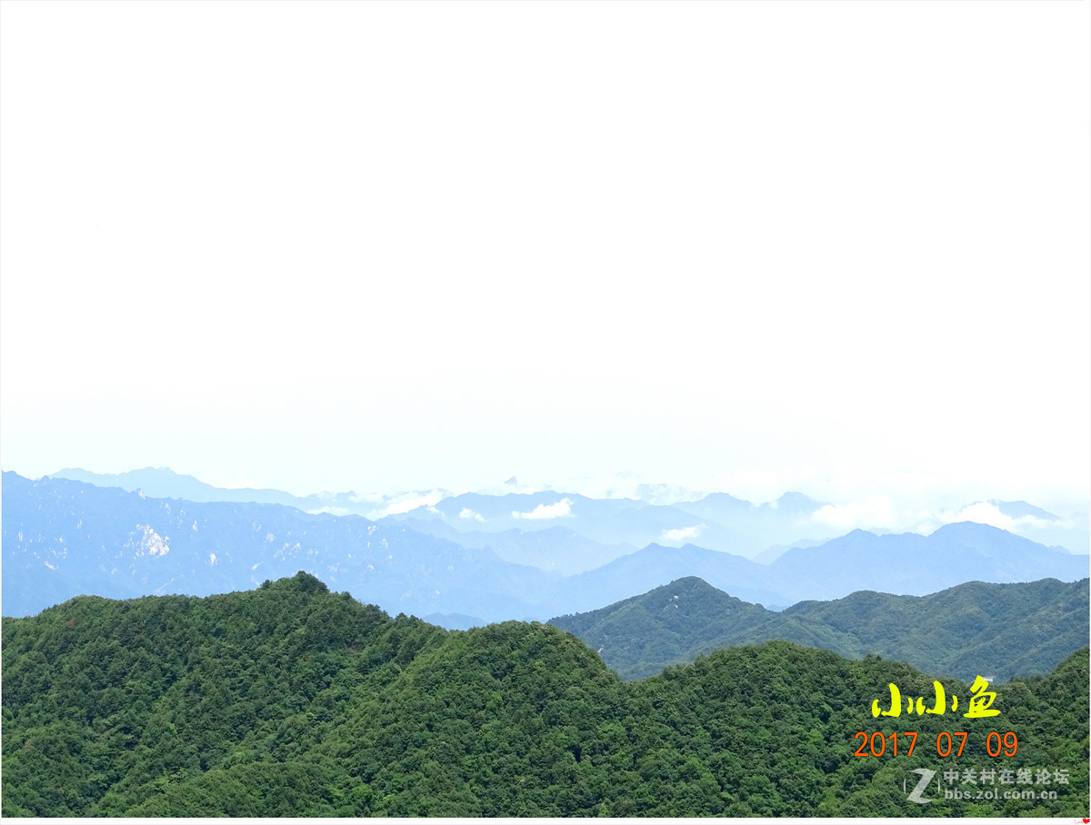 登河南第一高玻璃观景台  观中原云海