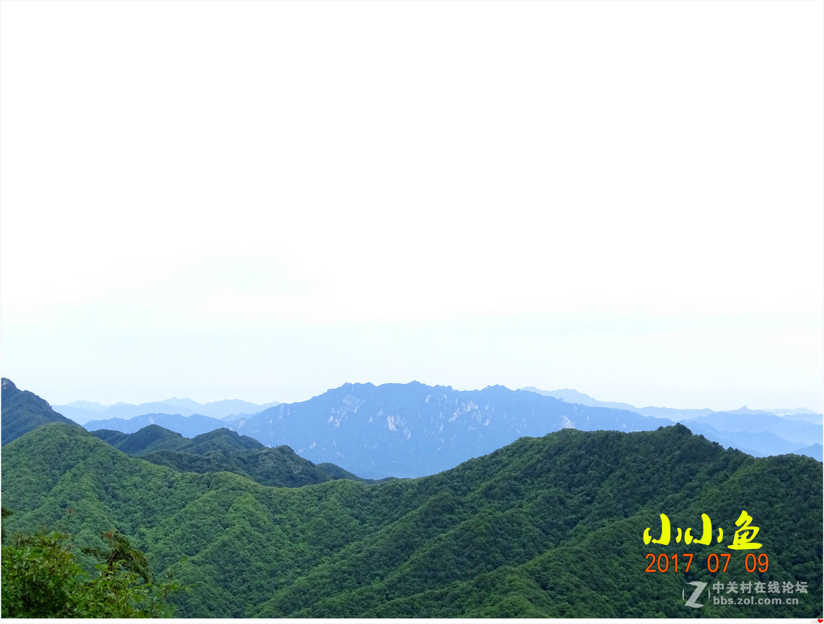 登河南第一高玻璃观景台  观中原云海