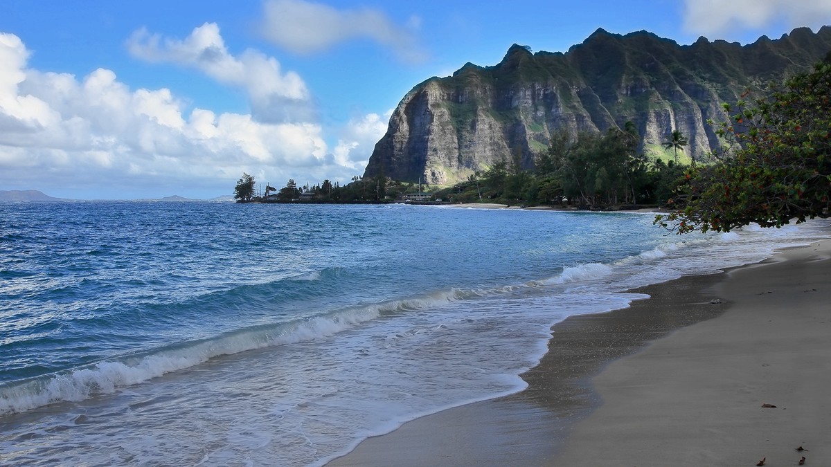 #佳能月赛-人间四月天#在那个浪漫的季节，去了夏威夷……