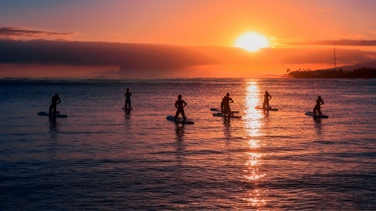 #佳能月赛-人间四月天#在那个浪漫的季节，去了夏威夷……