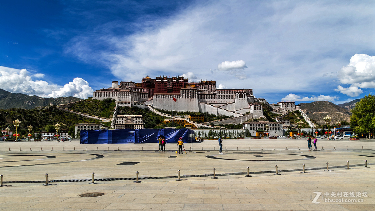 #佳能月赛-城市光影#新藏线骑游随拍——布达拉宫