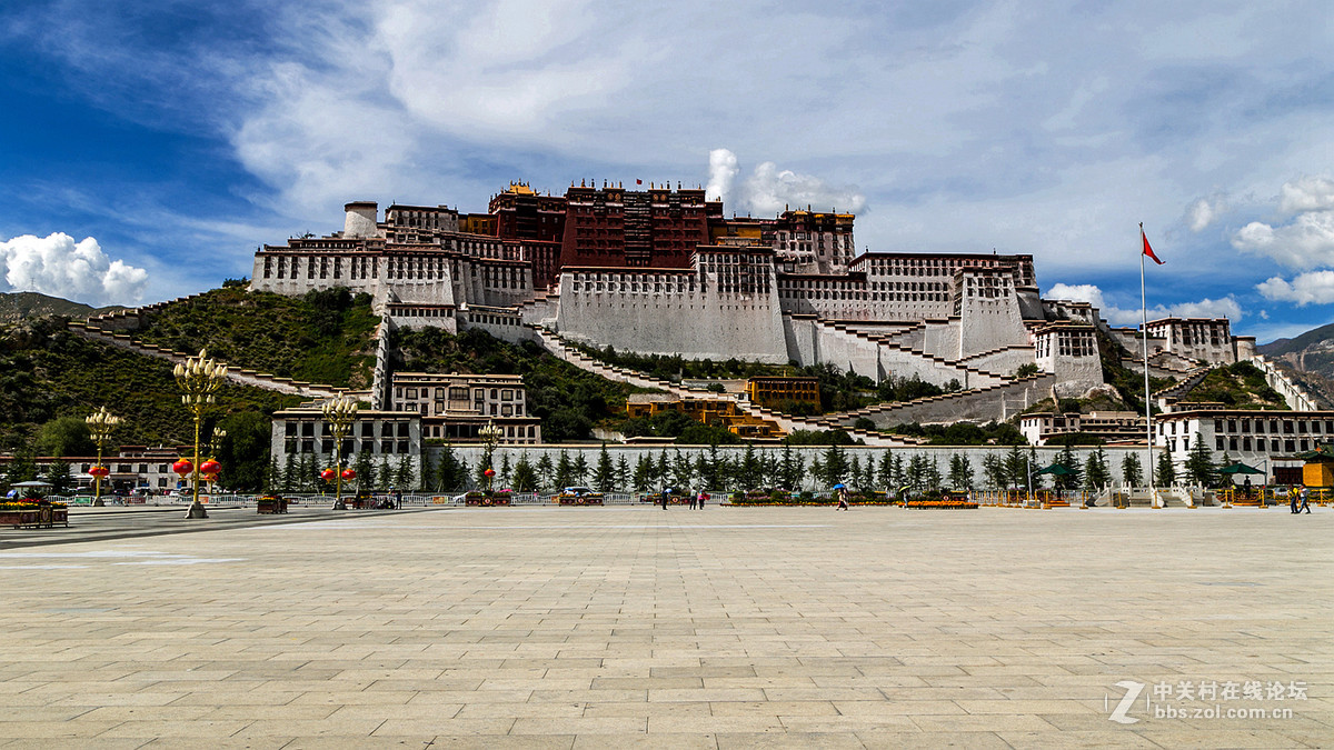 #佳能月赛-城市光影#新藏线骑游随拍——布达拉宫