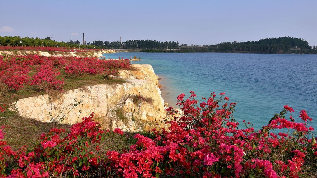 露天矿公园随拍