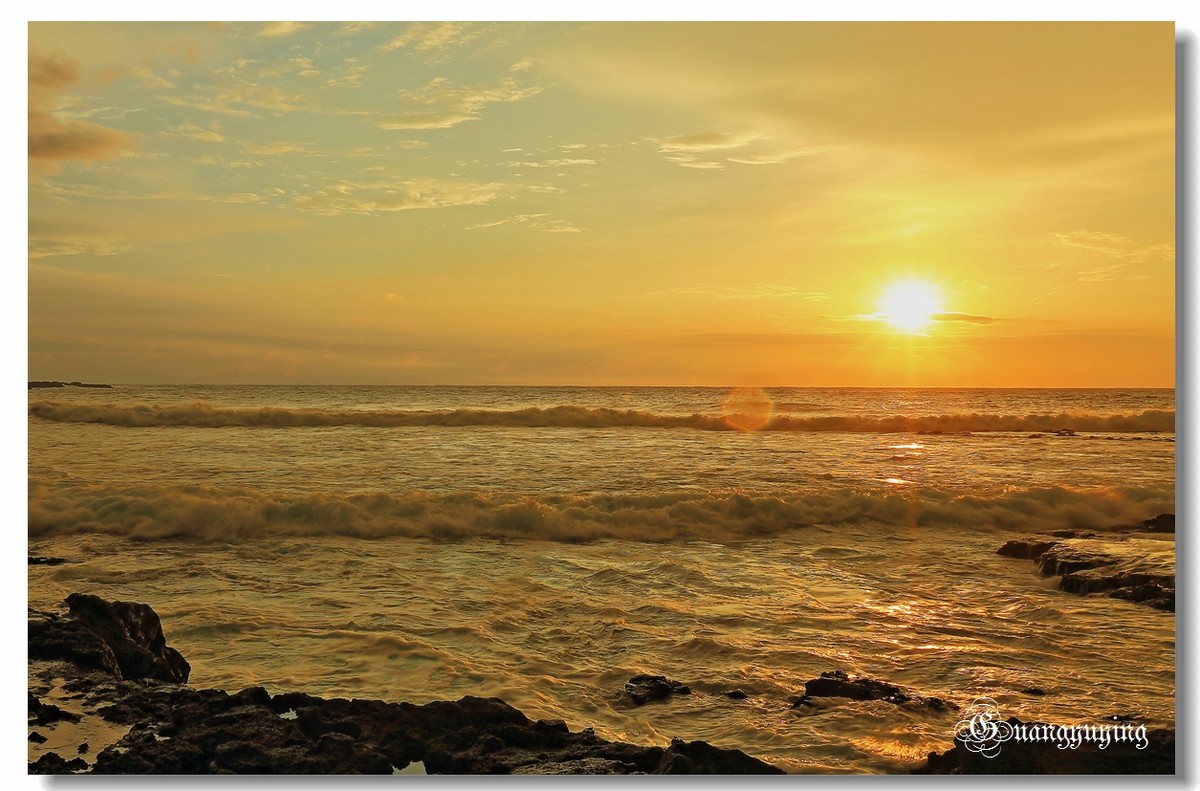 夏威夷日出贺好友晚之秋任5Ds R版主