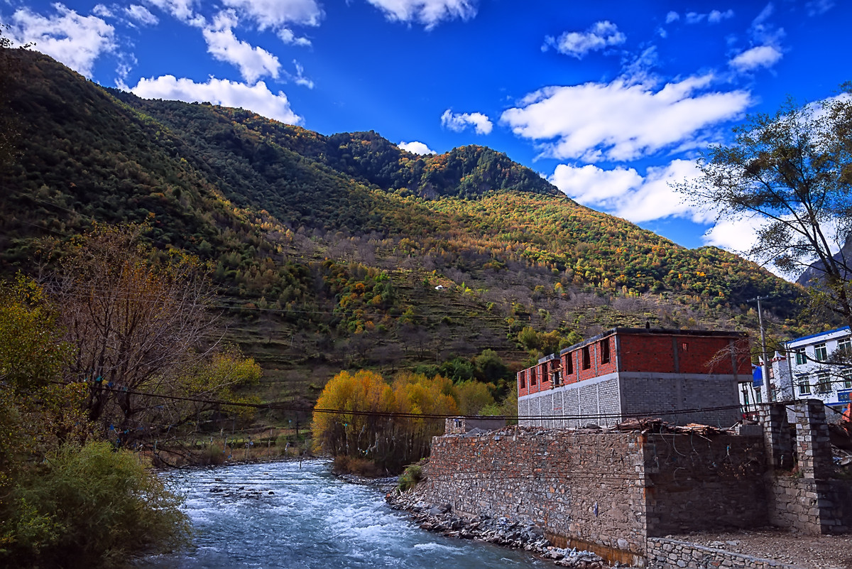 川西风光  《丹巴牦牛谷》