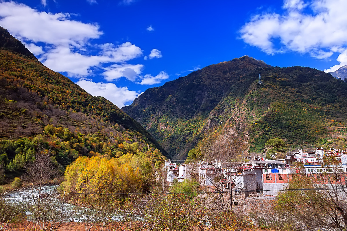 川西风光  《丹巴牦牛谷》