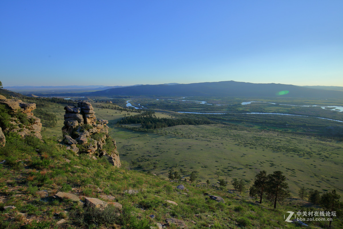 蒙古国色楞格河风光