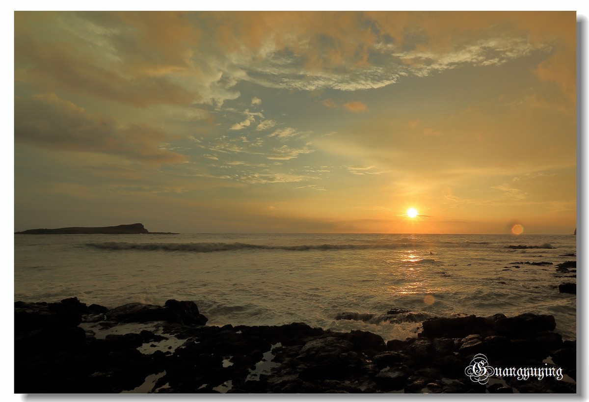 夏威夷日出贺好友晚之秋任5Ds R版主