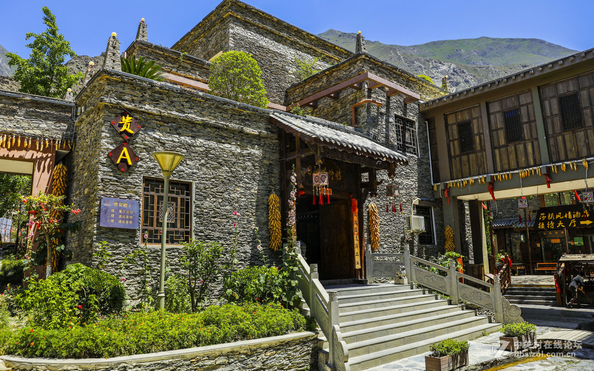 川西北甘南行桃坪羌寨