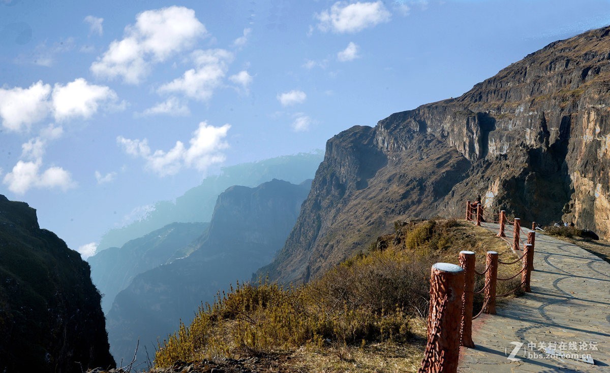 大山包文明用语黑颈鹤自然保护区