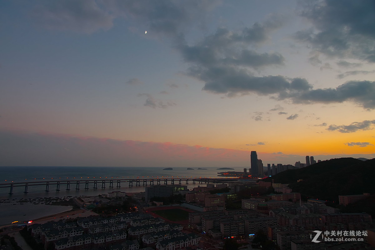 黑云压城城愈美，再拍黑石礁入夜