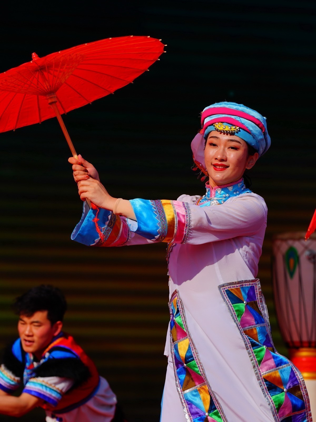 2018年朝阳公园国际风情节-云南歌舞团-伞舞