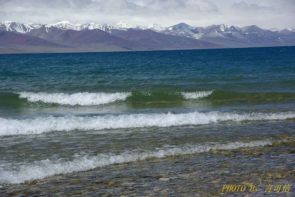 纳木错湖风光