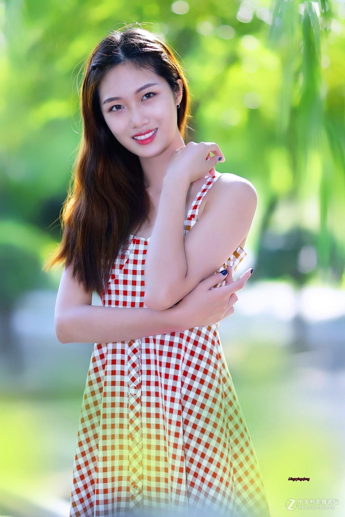 【女大学生雨涵】长虹公园人像习拍-中关村在线摄影论坛