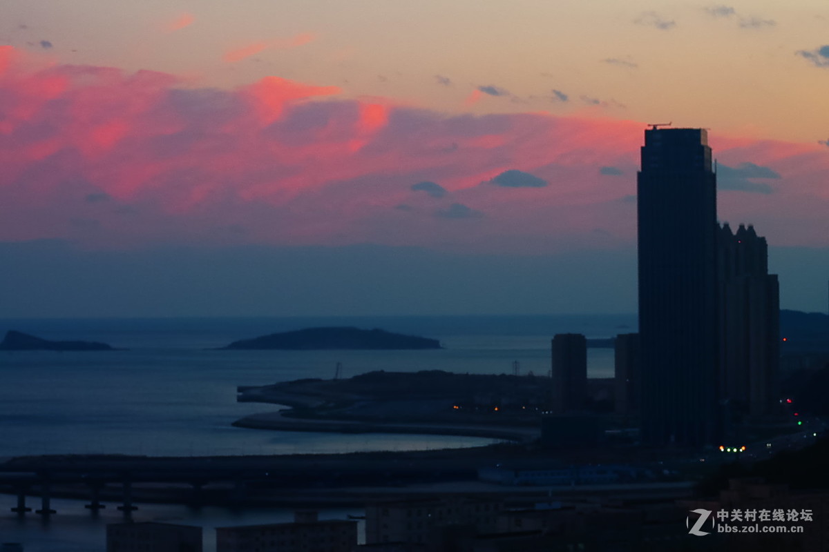 黑云压城城愈美，再拍黑石礁入夜