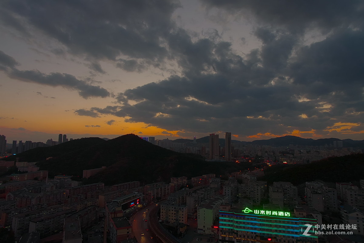 黑云压城城愈美，再拍黑石礁入夜