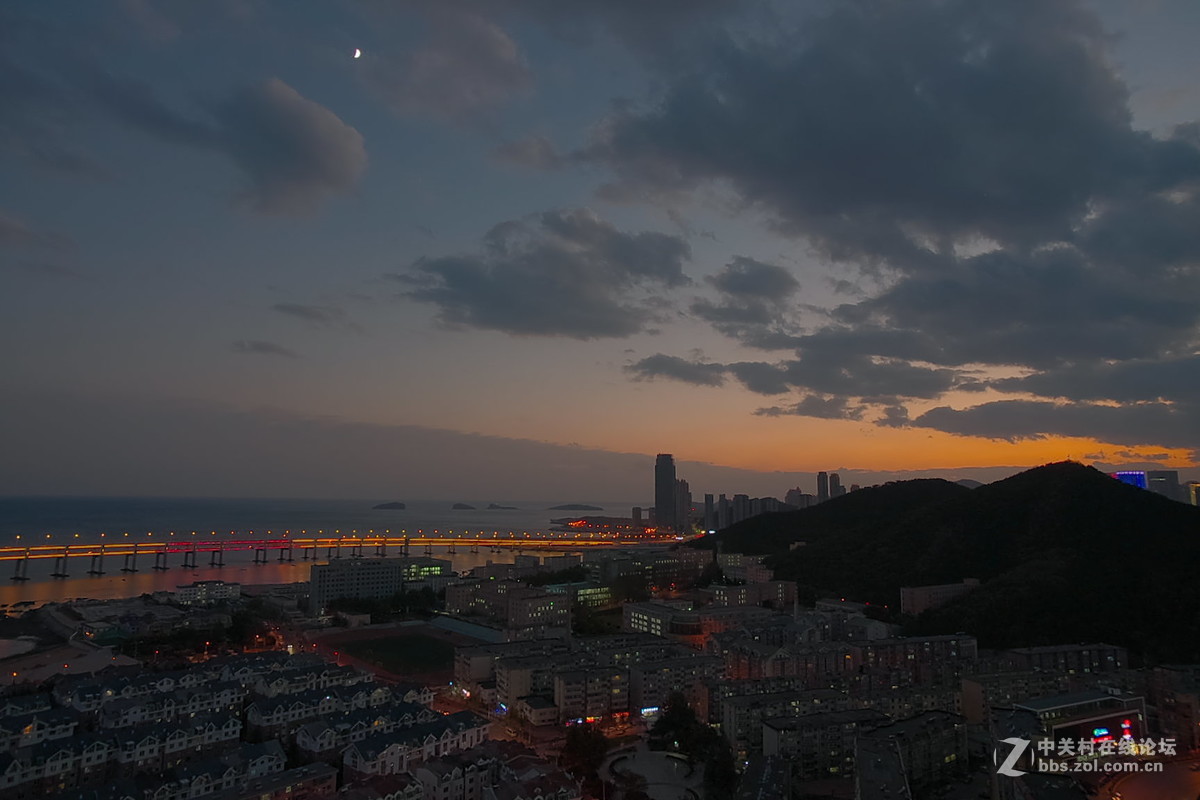 黑云压城城愈美，再拍黑石礁入夜