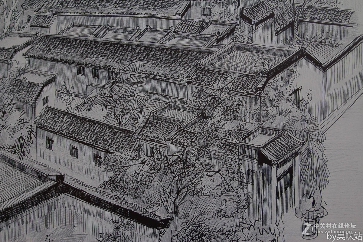 清晨的南锣鼓巷