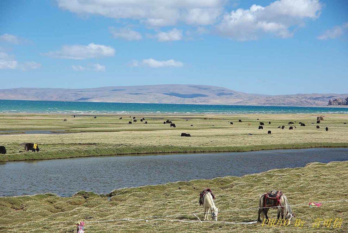 纳木错湖风光