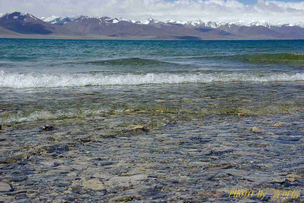纳木错湖风光