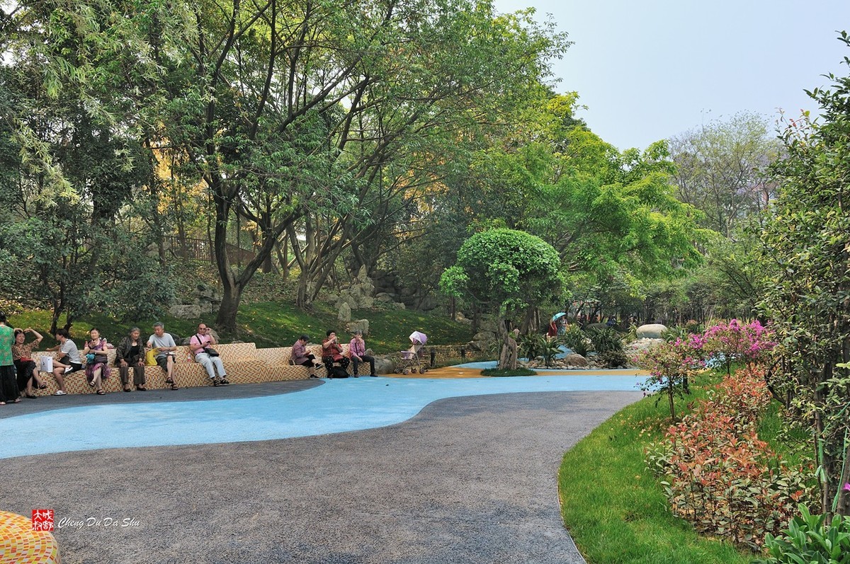 成都新華公園重新開園遊拍上