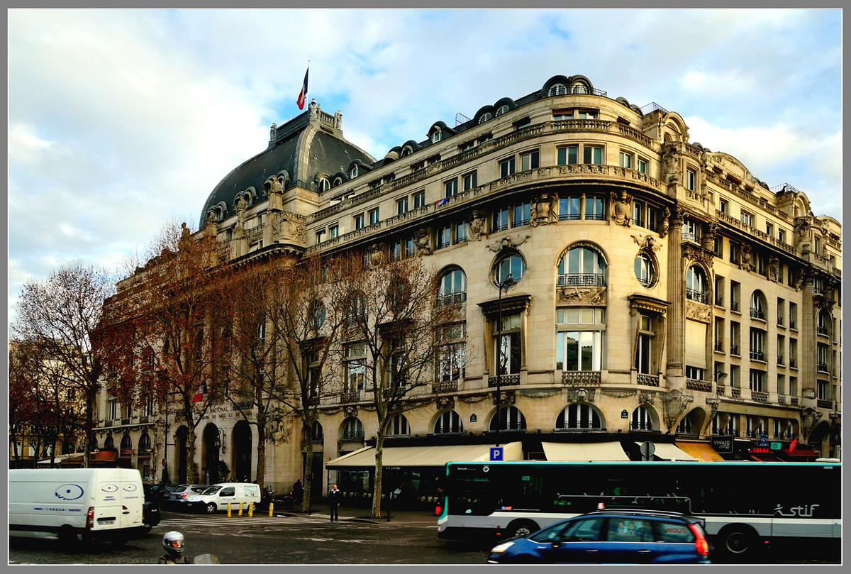 走马观花欧洲游39——法国:巴黎街景与凯旋门(nex-6拍摄)