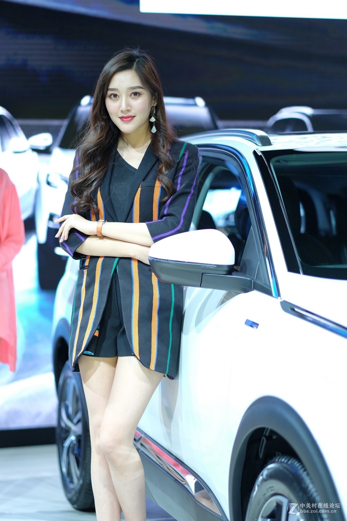 2017东风汽车颜值最高整体美车模