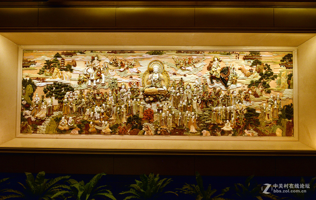 牛首山佛顶宫内景掠影