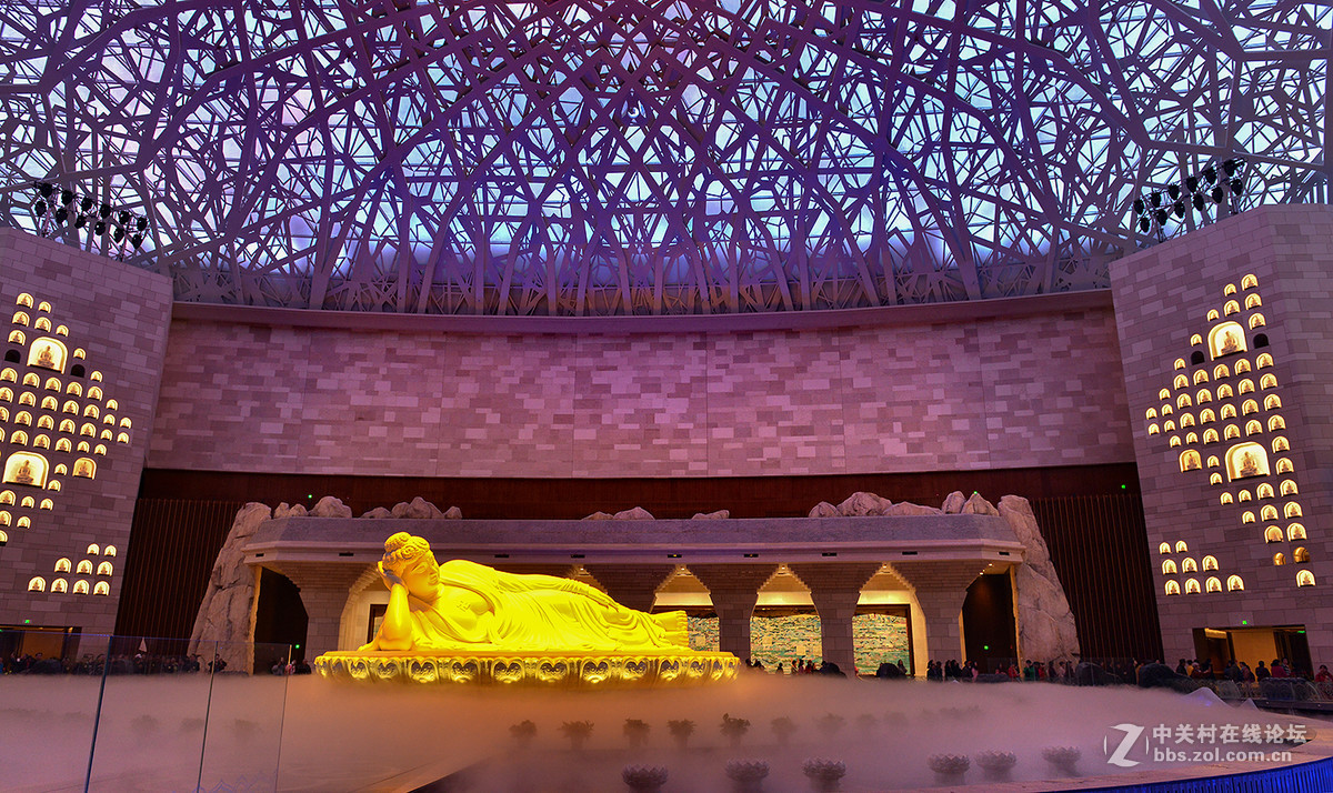 牛首山佛顶宫内景掠影