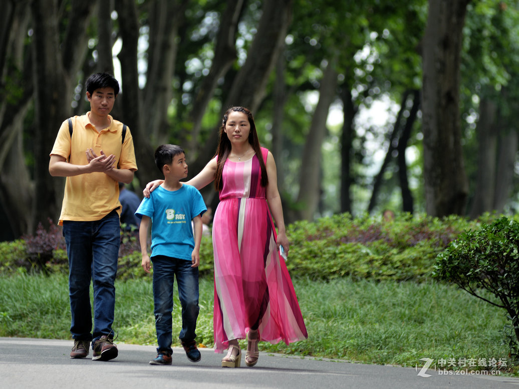 端午节南京公园即景