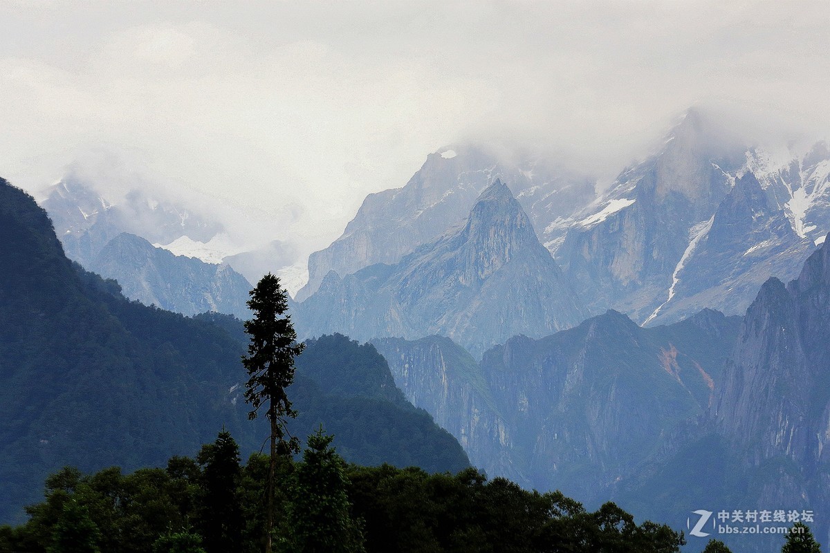 子梅垭口+燕子沟风光