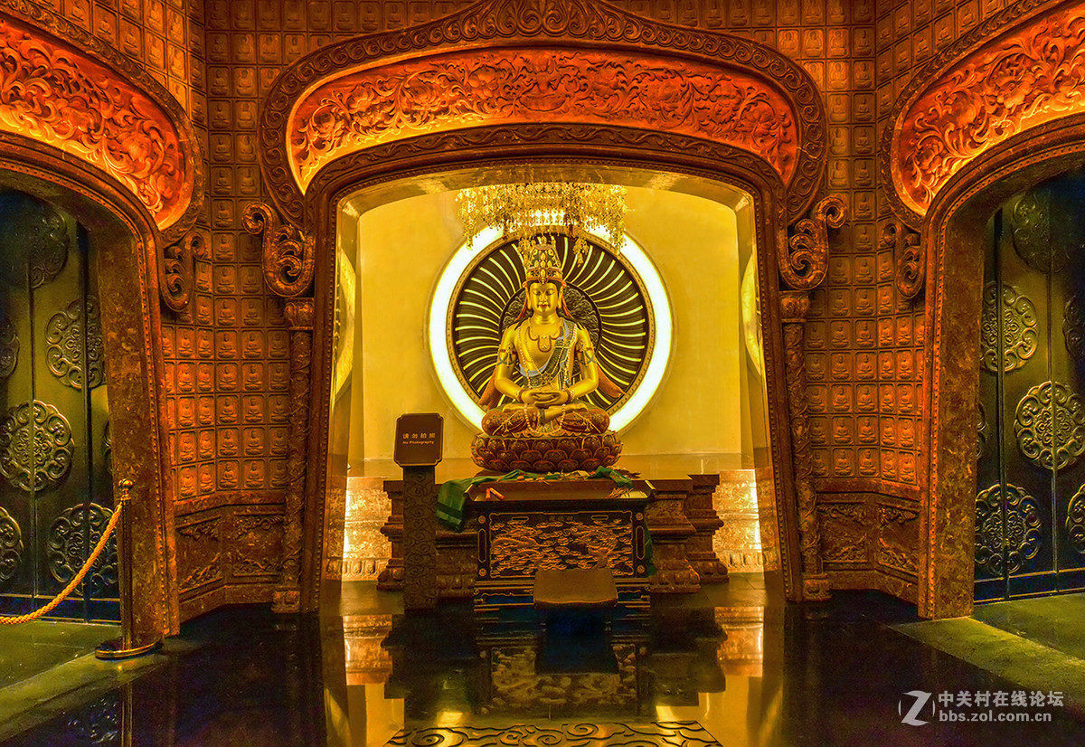 牛首山佛顶宫内景掠影