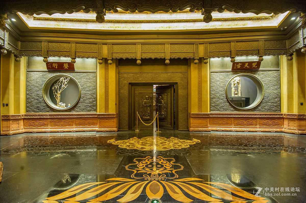 牛首山佛顶宫内景掠影