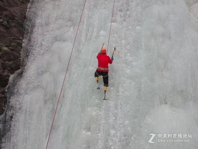 著名无腿登山家夏伯渝与电小二一起征服海拔6178玉珠峰-中关村在线摄影论坛