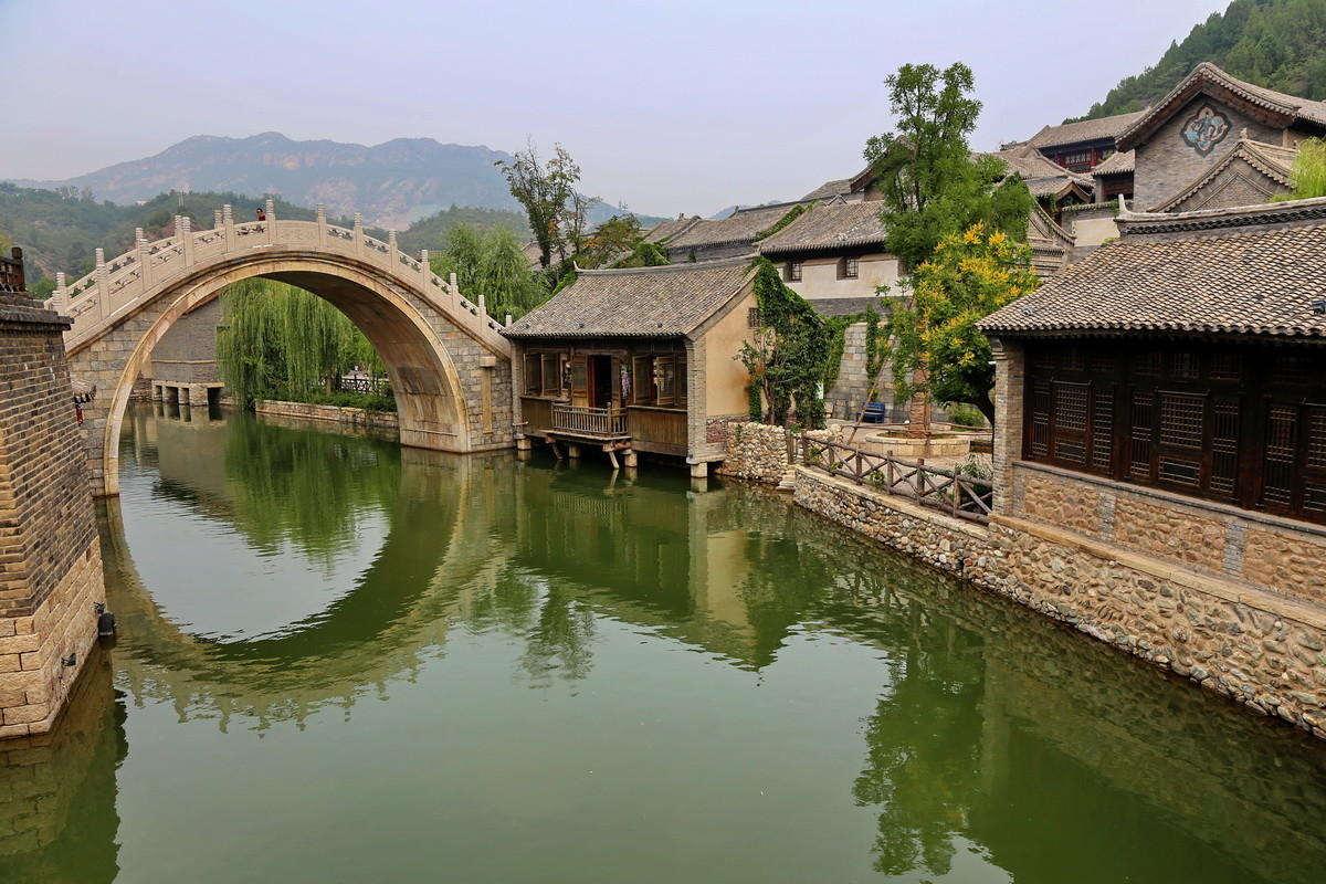 风景如画的古北水镇