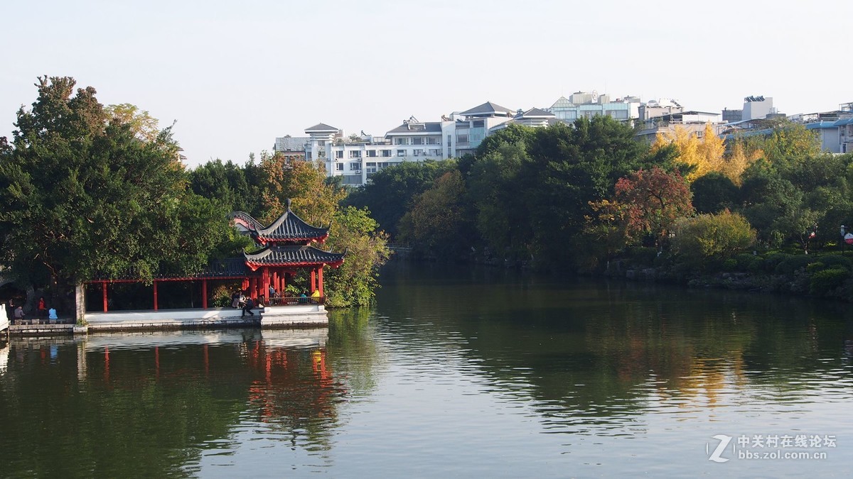 桂林 初冬的榕湖-中关村在线摄影论坛