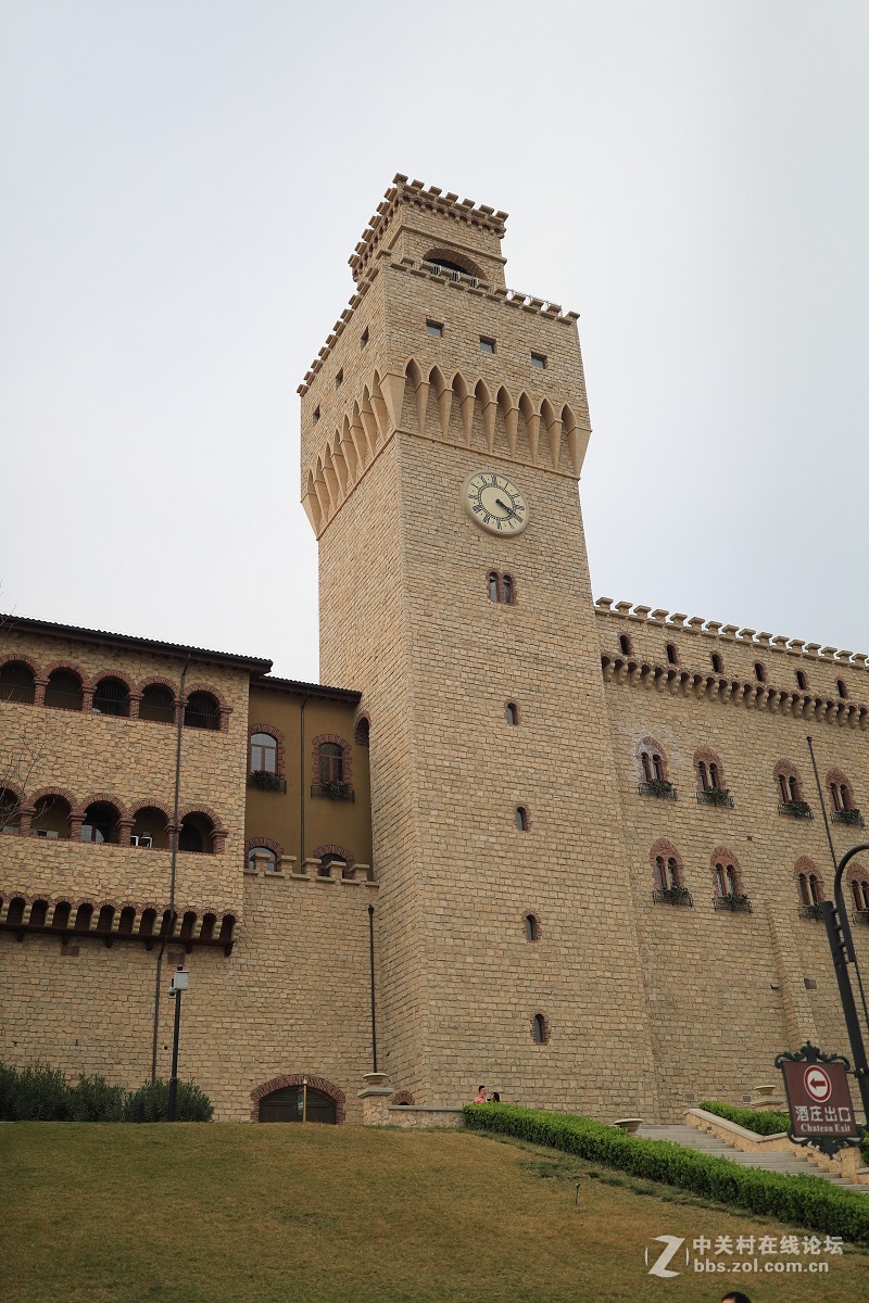 托斯卡纳古堡风格～张裕酒庄