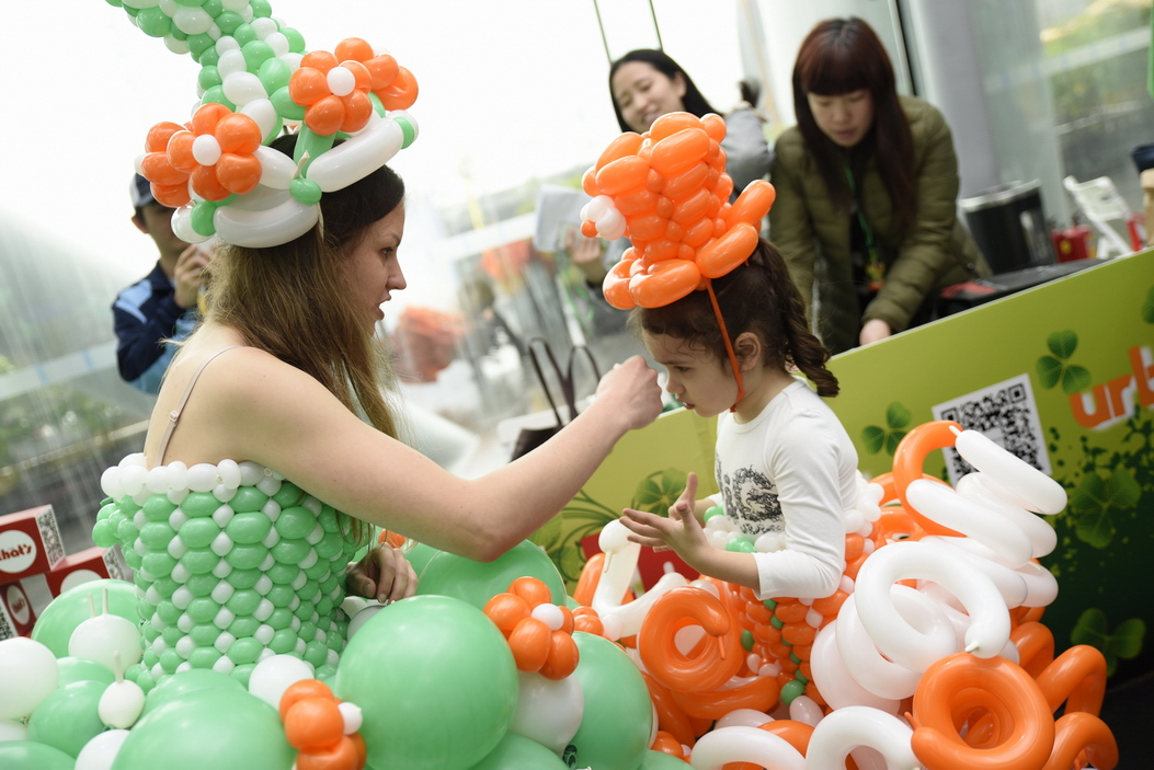 2016广州塔3月17 圣帕特里克节